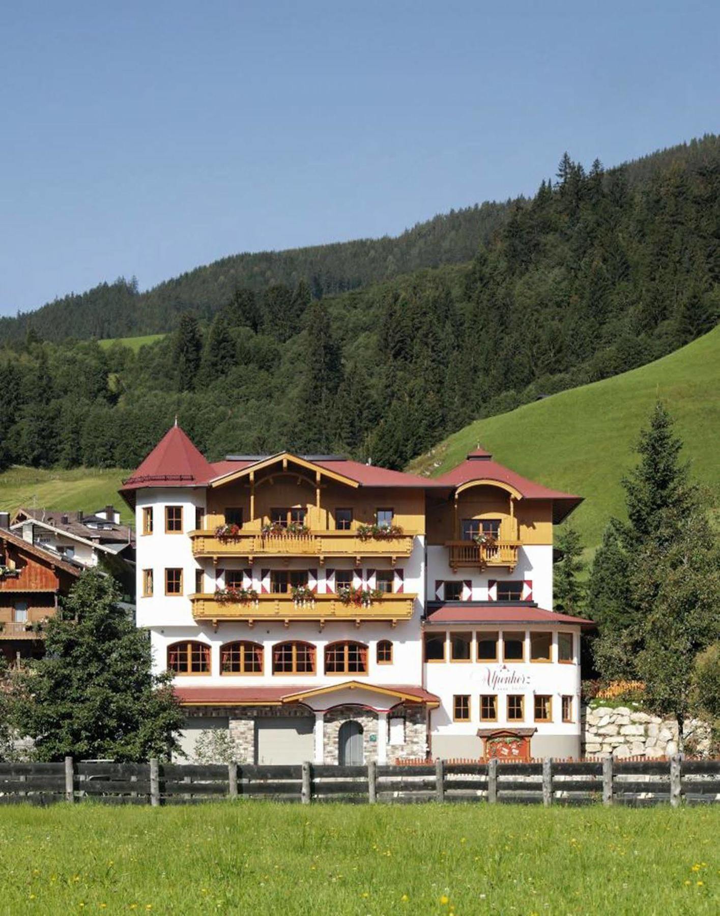 Alpenherz Hotel Garni Gerlos Exteriör bild
